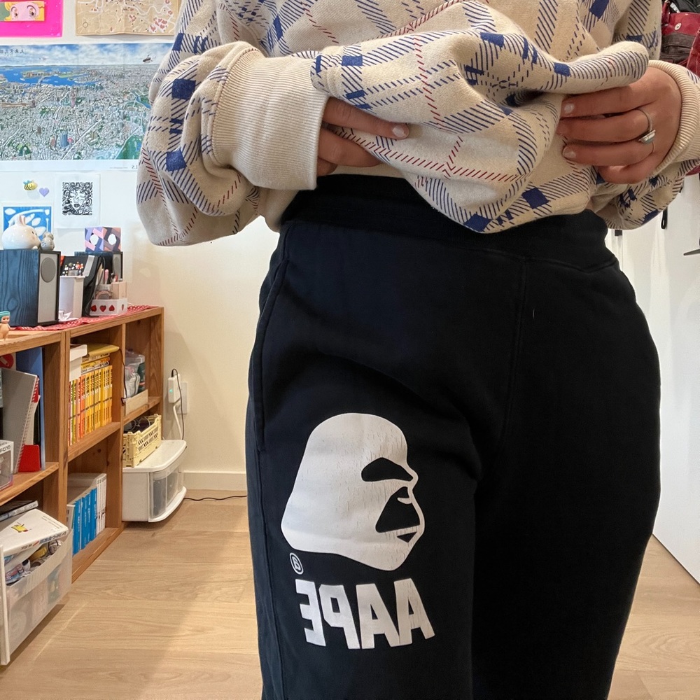 BAPE sweatpants!!